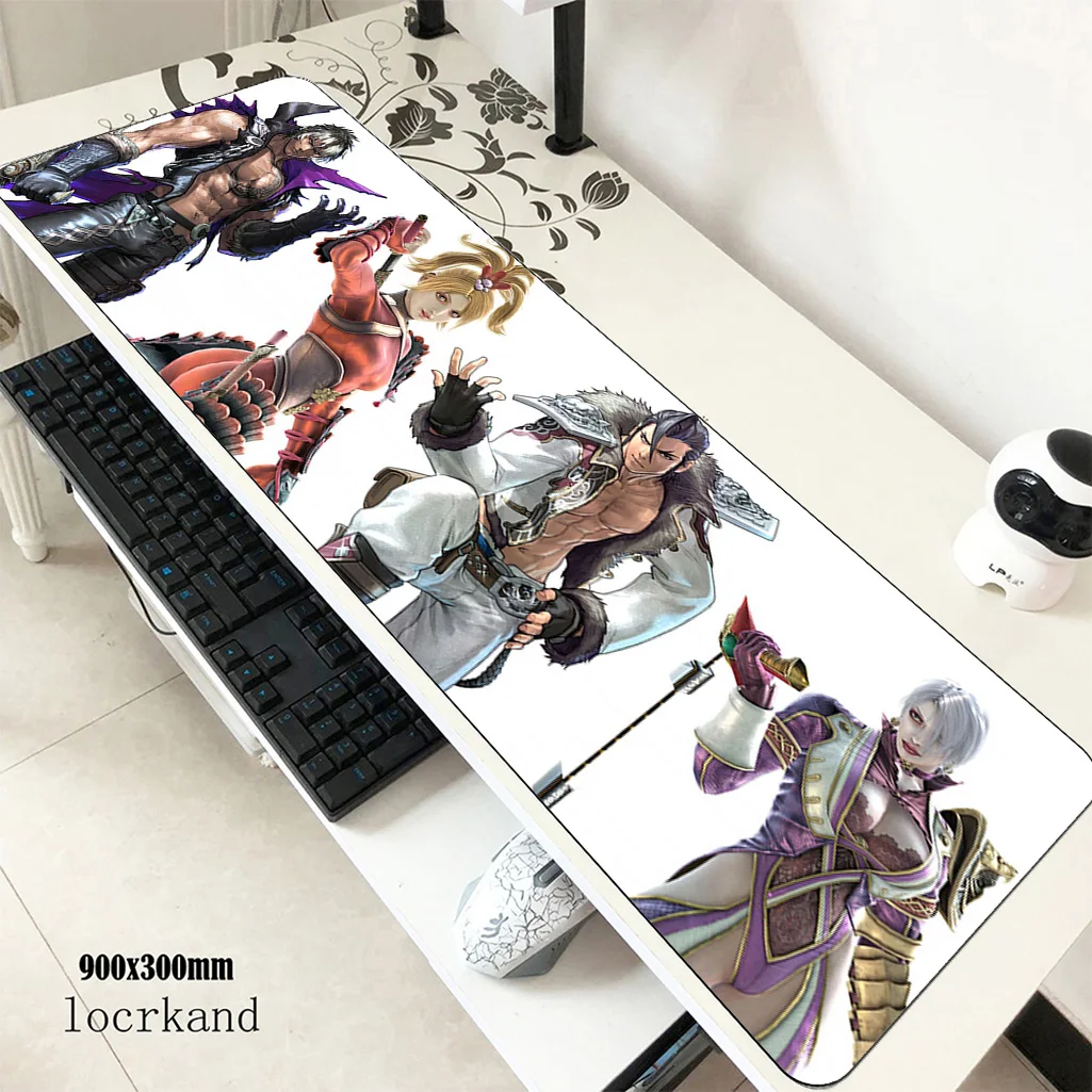 Soulcalibur mouse pad 3d 90x30cm pad to mouse notbook computer mousepad Halloween Gift gaming padmouse keyboard mouse mats