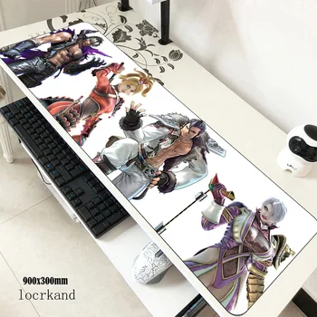 

Soulcalibur mouse pad 3d 90x30cm pad to mouse notbook computer mousepad Halloween Gift gaming padmouse keyboard mouse mats