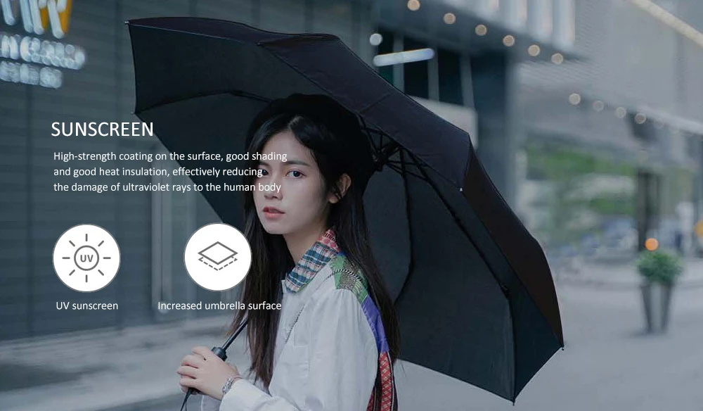 WD1 Three Fold Automatic Umbrella from Xiaomi youpin