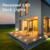 IP67 Waterproof  DC12V Recessed LEDs Deck Lights Outdoor In-ground Lamp Landscape Light for Yard Garden Pathway Stairs Patio ► Photo 3/6