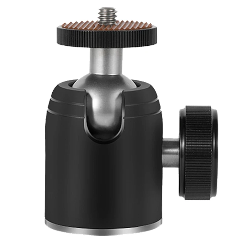

Mini Ballhead Monopod Ball Head Tripod Head 360 Panoramic Head for DSLR Camera Flash Tripod Mount Adapter