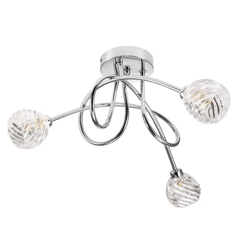 

Modern 3 Heads Lustre Chandeliers Led Crystal Chandeliers Light Chandelier Hanging Lighting Ceiling Pendant For Living Room