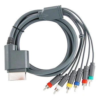 

Hot Sale Component HDTV Video and Stereo AV Cable for XBOX 360(Gray) All