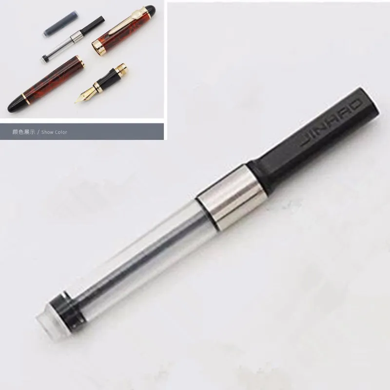Details about   Pack of 10 Jinhao Metal Fountain Pen Ink Converter Fit Jinhao Baoer Pen 