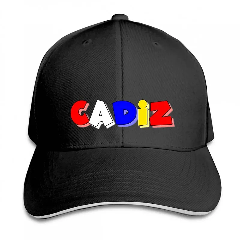 Бейсбольная кепка Cadiz с логотипом для мужчин и женщин, Кепка-Дальнобойщик, модная Регулируемая Кепка - Цвет: 2-Black