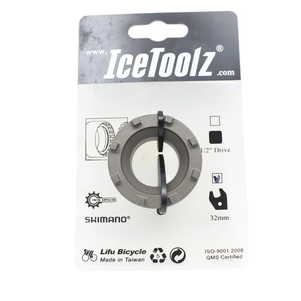 IceToolz 11D3 Bicycle Bottom Bracket Installation Tool – 8 Notch For Shimano