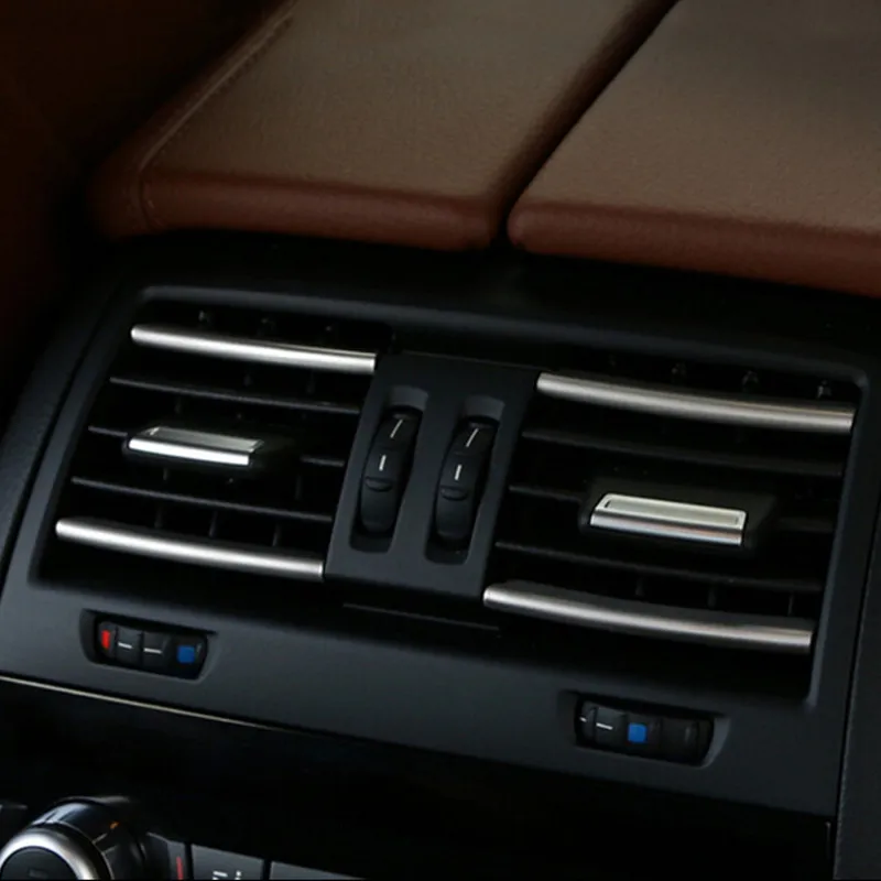 Рамка для выходного отверстия кондиционера из нержавеющей стали обшивка BMW 5