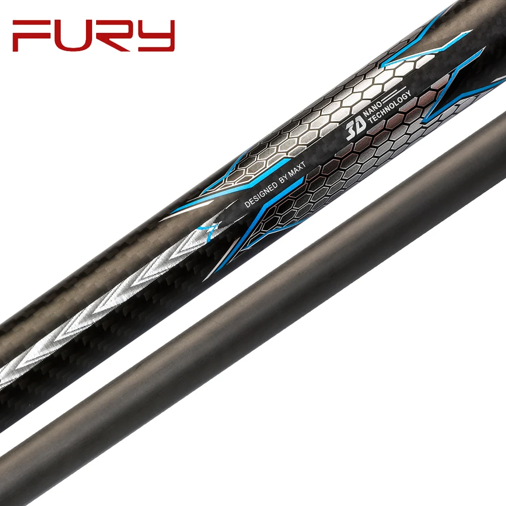 FURY FS CXJ 1 бильярдная черная технология ДЖАМП кий 13 мм G10 наконечник ударопрочный