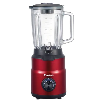 

Comelec BL 7150 blender 1,5 L mixer glass black, red 600 W