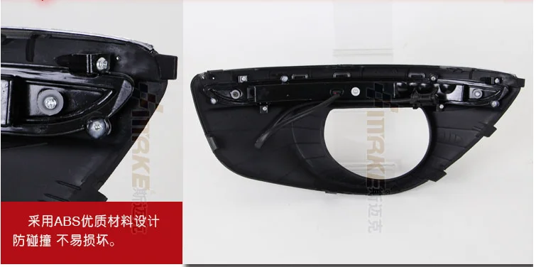 Для hyundai Santa Fe SantaFe 2010 2011 2012 дневные ходовые огни DRL светодиодный противотуманный фонарь с желтым поворотным сигналом