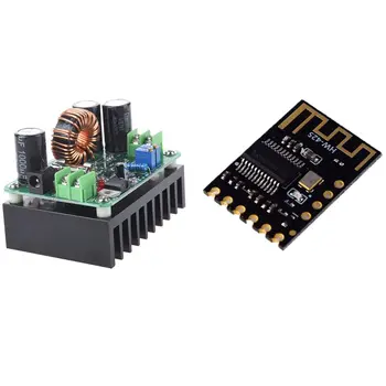 

10A DC-DC 600W 10-60V to 12-80V Boost Converter Step-Up Module Power Supply with MH-MX8 MP3 o Receiver Module