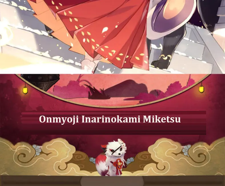 Индивидуальный размер Onmyoji Inarinokami Miketsu голубой костюм для косплея кимоно платье брюки wafuku Униформа костюмы для Хэллоуина аниме одежда