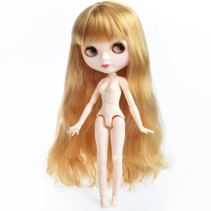 Blyth кукла Blyth матовое лицо матовая белая кожа 1/6 BJD шарнирная кукла пользовательские куклы для девочек подарок для коллекции кукол - Цвет: Matte Face 3-NBL11