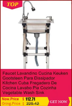 Портативный Banheiro кран Evier Lavandino Lavello Cucina кухня Куба Pia Cozinha Lavabo De Cocina Fregadero мойка овощей