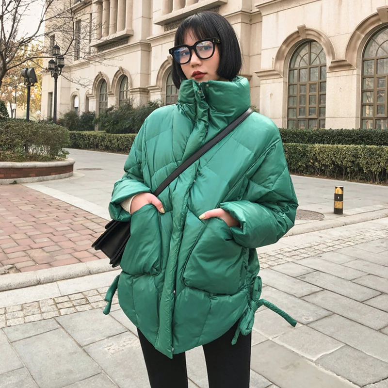 Fitaylor Winter Women Stand Collar Jacket 90%