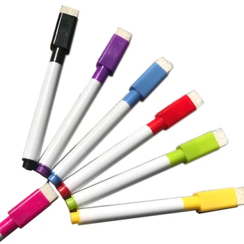 

Erasable White Black Chalkboard Pen Candy Color Marker Pens Plastic Marker Pen For Drawing Stationery School Office Art Supplies