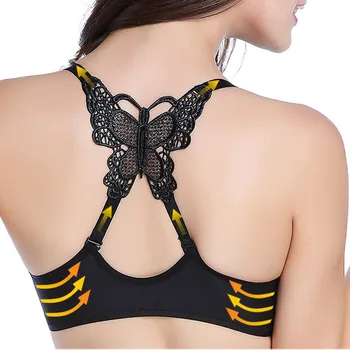 

New Beauty Back Plus Size Women Sexy Bra Cup ABC 32 34 36 38 Sexy Underwear Bra Set Solid Color Female Lingerie Briefs