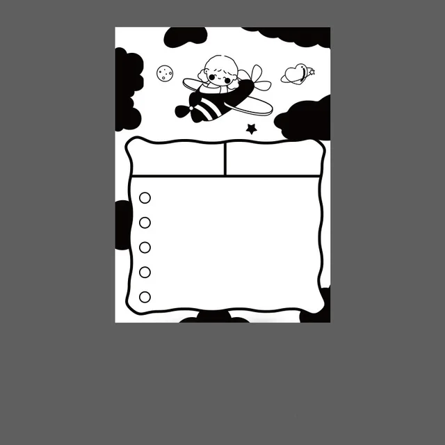 Download 76 Gambar Lucu Kartun Hitam Putih HD Terbaik - Info Gambar