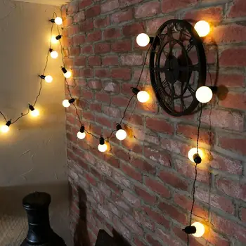 

Waterproof Led Globe Bulb Light String for Wedding Christmas Garden Party Decor 2m/4m