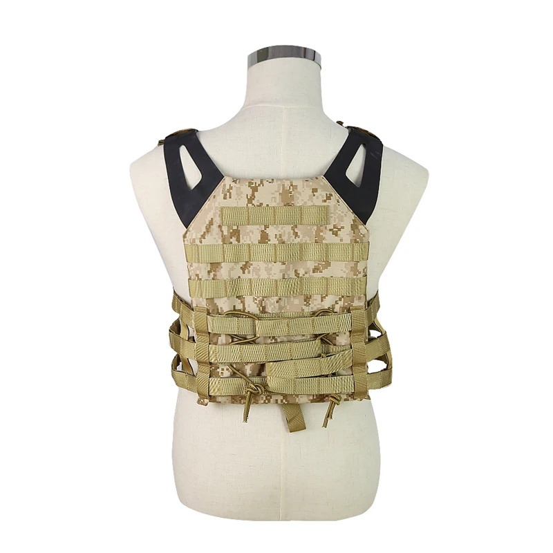 

Adjustable Tactical Vest Molle Vest Outdoor Hunting Airsoft Paintball Molle Vest With Protective Vest Sportswear For CS Game new
