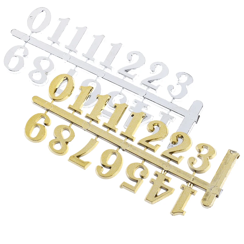 

2Colors DIY Clock Digital Parts Numerals Restore Ancient Ways Digital Accessories Quartz Clock Movement For Clock Repair