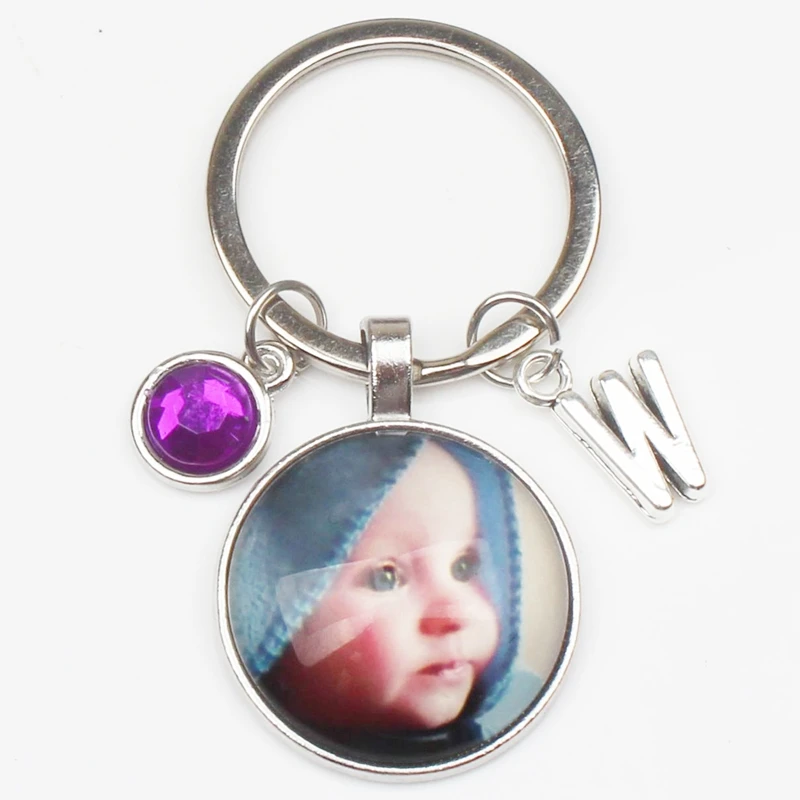 Новинка Personalizeds фото подвеска на заказ брелок для фотографий детей мамы папы