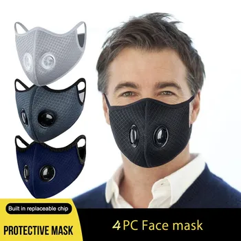 

PM2.5 Breathable Mouth Mask Unisex Washable Face Mask Protection Riding Mask mascarilla reutilizable masque de protection masker