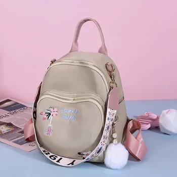 

Female Backpack For Teenage Brand Classic Black Casual School Bags For Teenagers Mochila Backpack Waterproof Plecak