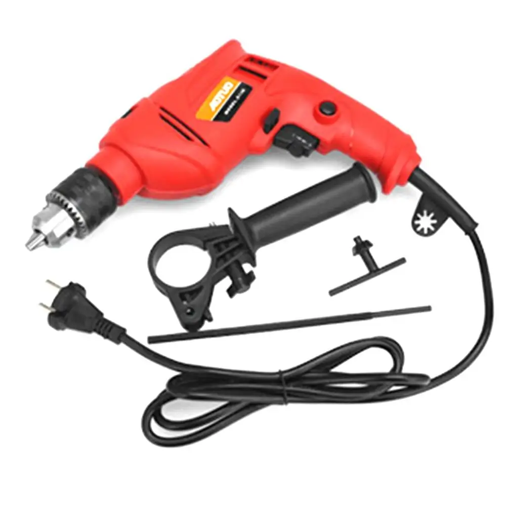

710W High Power Multifunction Torque Electric Drill Handheld Double Reduction Screwdriver Hand Drill For Perforator