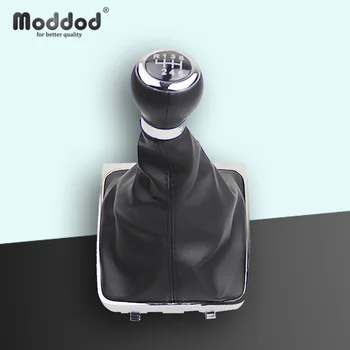 

Gear Shift Knob With Gaiter Boot Cover for Volkswagen VW Passat B6 2005-2011 6 Speed Gearstick