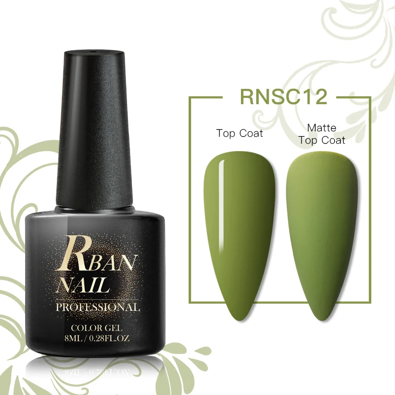 S08498 RBAN NAIL 8 мл цветной УФ-гель голографический Блеск Блестки полуперманентный впитывающий Гель-лак для нейл-арта лак для маникюра дизайн - Цвет: S08498