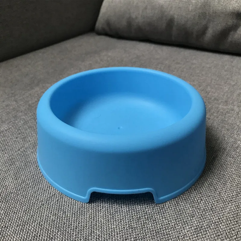 pet bowl pet feeder Pet Resin Round Bowl Basic Food Dish And Water Feeder For Dogs And Cats Easy To Clean - Цвет: L
