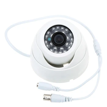 

800TVL Indoor Night Vision CCTV e Camera 24LEDS Wide Angle IR Color Cam