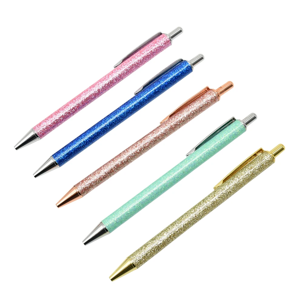 Stylos À Bille De Haute Qualité, 20 Pièces, 1.0mm, Paillettes