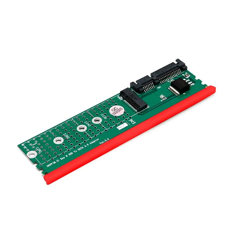 M.2 NGFF b-ключ SATA-Bus, с помощью которого можно SSD SATA3 адаптера памяти DDR слот Плата расширения подъемник подъемный Поддерживаемые карты 2230 2242 2260 2280 M2 SSD