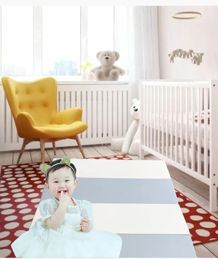 Dongguan XPe складной коврик для ползания экологически чистый игровой коврик толстый Pu водонепроницаемый многофункциональный коврик для ползания