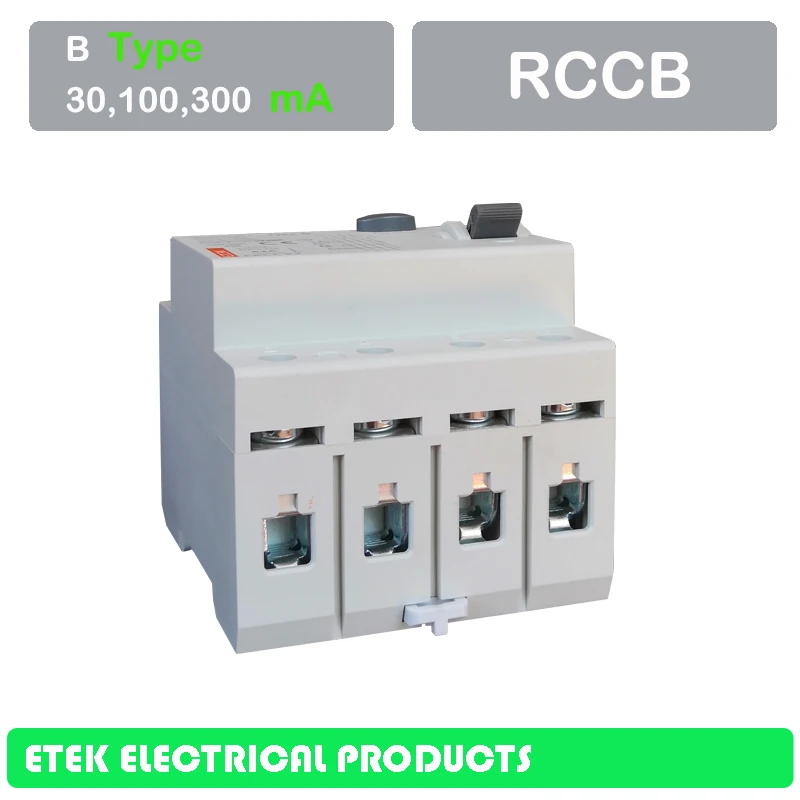 RCCB EKL1-63 2P B Тип 230/400 В~ 50 Гц/60 Гц УЗО постоянного тока 16A 25A 32A 40A 50A 63A 80A