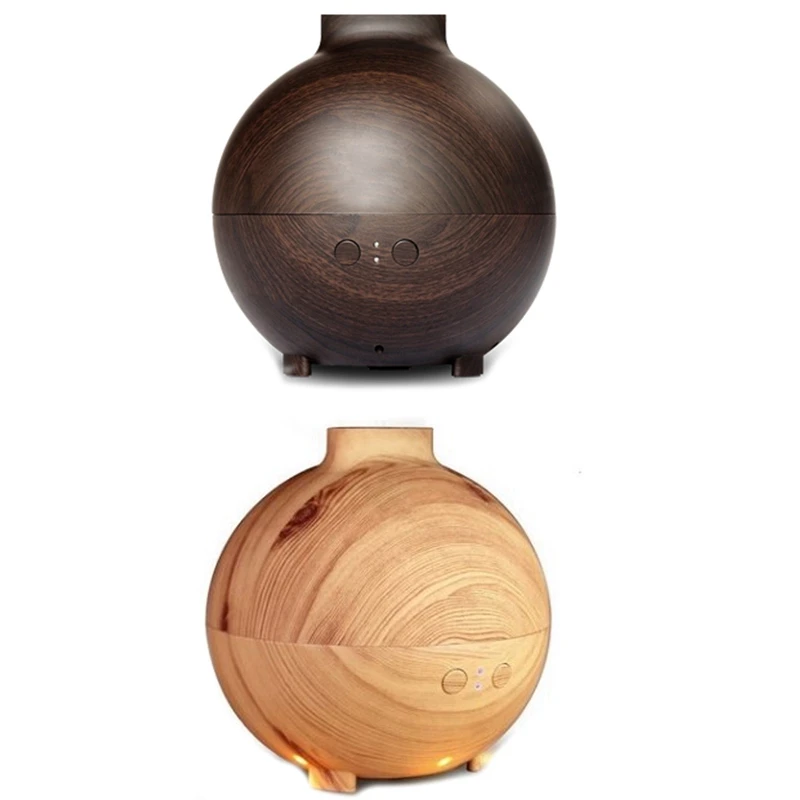 600Ml Led Light Ultrasonic Air Humidifier Mist Maker Fogger Electric Aroma Diffuser Essential Oil Aromatherapy Household Eu Plug