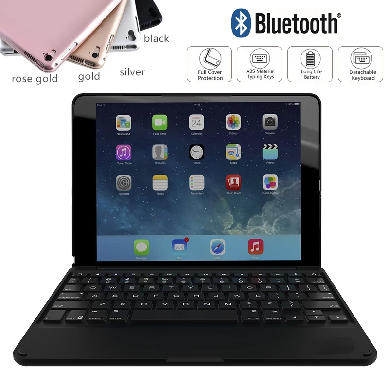 Новое обновление ультра тонкий IPad Pro 9,7 планшетный ПК Bluetooth клавиатура AIR 2 Беспроводная Bluetooth раскладная клавиатура