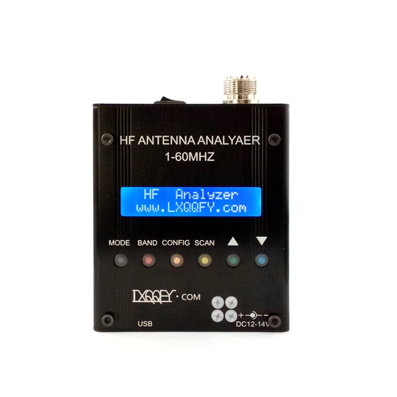 MR300 Digital Shortwave Antenna Analyzer Meter Tester 1-60M For Ham Radio High Precision Meter Antenna Analyzer Tester