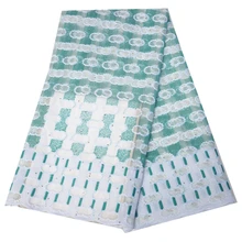 Горячая молочная шелковая кружевная свадебная ткань материалы африканская кружевная ткань Последняя французская нигрианская вуаль кружевная ткань с камнями новейшая