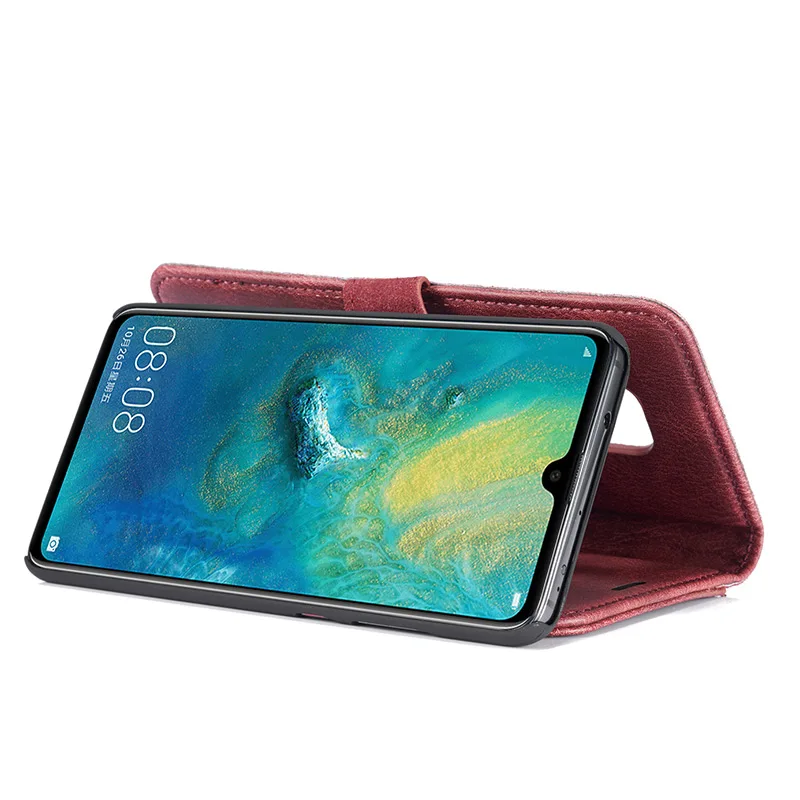 Для huawei mate 20 30 P20 P30 Pro Ретро Кожаный чехол-кошелек для телефона чехол на магните задняя крышка для huawei mate 30 mate 20 Lite Pro Чехол