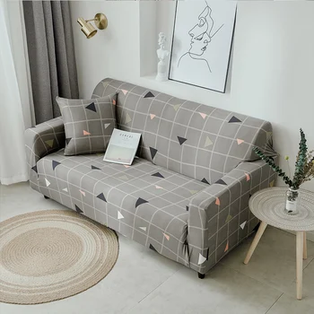 

All-wraped Sofa Cover Slipcover Printed Elastic Stretch Couch Cover Case for Single/Two/Three/Four-seater Corner Sectional Sofa