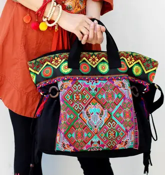 

2020 Embroidered bag, shoulder bag, shoulder bag, handbag, canvas bag, leisure bag.