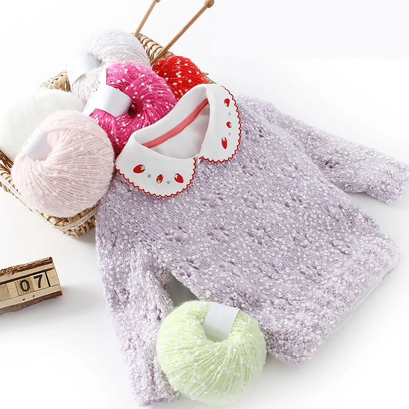 

Milk Cotton Hand Knitting Yarn For Baby Clothes Children Blanket Thread Crochet Yarn Soft Cotton Knitting Warm DIY Crochet Yarn