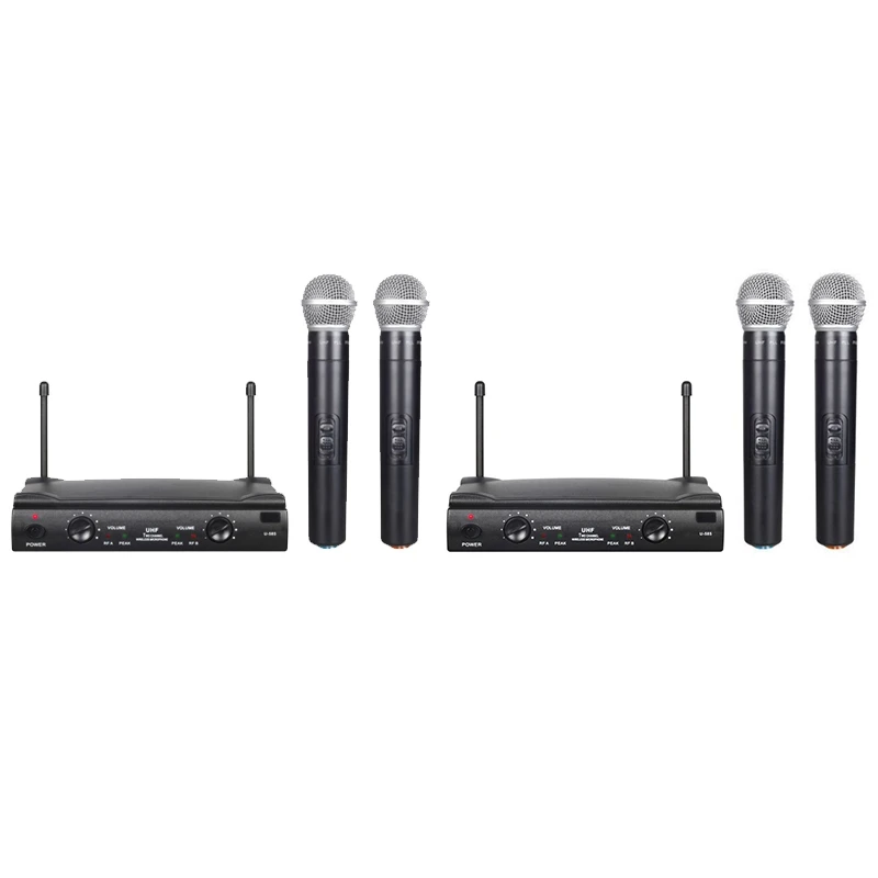 One for Two Wireless Microphone Two Handheld
