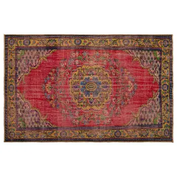 

Handmade Natural Vintage Turkish Area Rug 184x290 Cm-6'0''X9'6''
