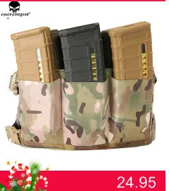 EMERSON gear тактический PRC 148/152 Радио Чехол охотничий Пейнтбол боевое снаряжение для страйкбола Molle Радио Держатель мультикам черный EM8350