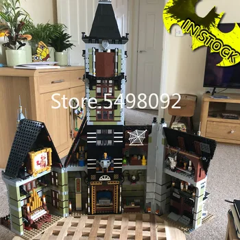 

In Stock New Fairground Ghost House Collection Haunted 10753 Castle House 10273 Model Building Blocks Bricks Kid Gift