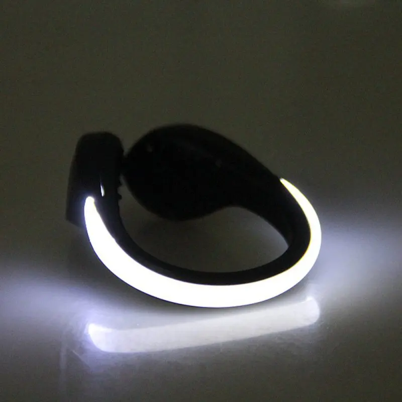 LED Luminous Shoes Clip Outdoor Bicycle LED Luminous Night Running Shoe Safety Clips Cycling Sports Warning Light for Safety